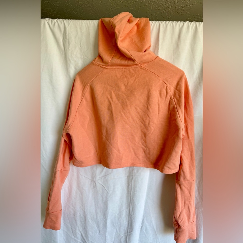 Gymshark Hoodie Sour Bellini Cropped Sweatshirt Womens Size M NWT - Picture 3 of 5